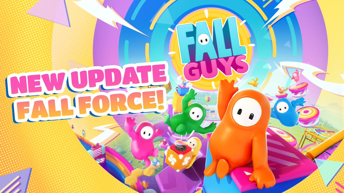 IT’S HERE!!! It’s time to go fast, press buttons, get yeeted by an enormous glove and MORE in our FALL FORCE UPDATE 🍂