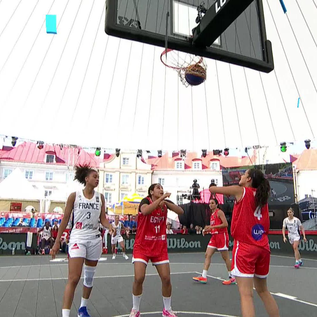 Do you think this is a travel by Wembanyama? (Via @Fiba3x3)