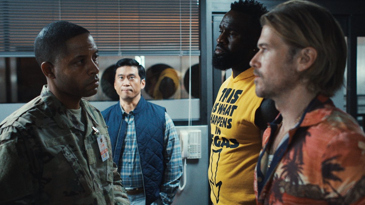 Even heroes get hangovers. Obliterated, a new series from the creators of Cobra Kai, premieres November 30.