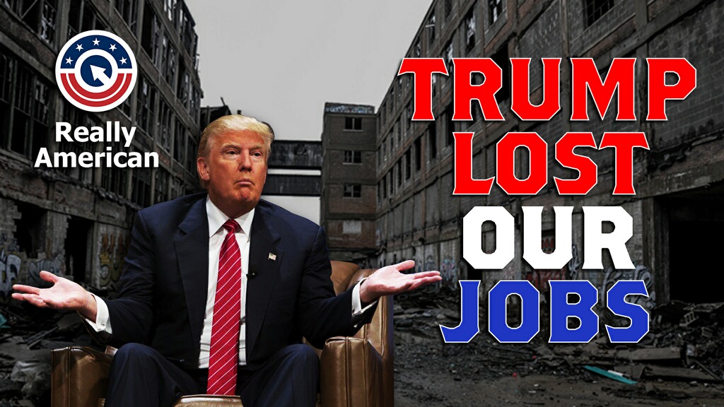 Trump claims to be pro worker and a jobs creator. Here’s the truth. Make sure everyone sees this.