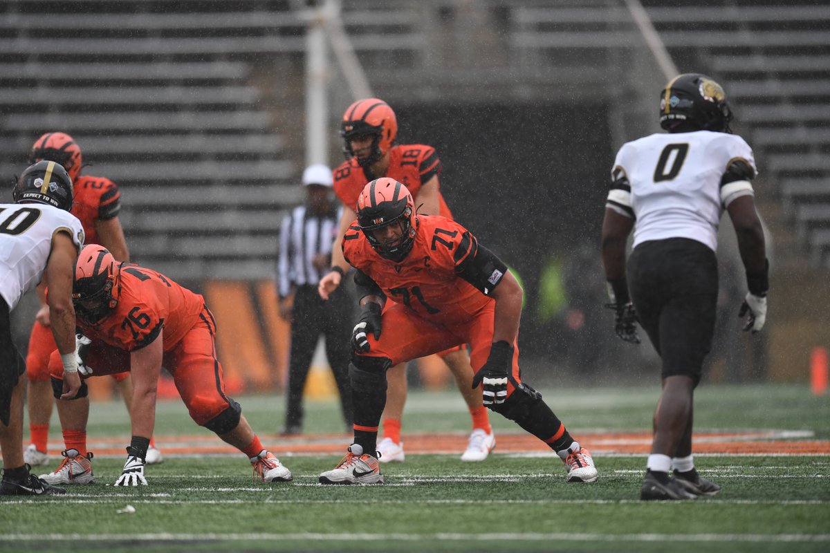 In Service Of Humanity. @TravisWJalen's impact at Princeton University goes beyond the football field. He's a senior captain who does his best to help his community in more ways than one. #JUICE 🍊🥤