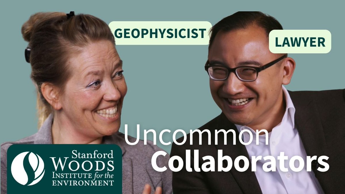 In the first episode of our new #UncommonCollaborators series, meet a Stanford University geophysicist and lawyer who are teaming up to use #BigData for water quality monitoring and governance:💧 Stanford Doerr School of Sustainability Stanford UniversityLaw Stanford UniversityHAI Stanford Institute for Economic Policy Research Stanford UniversityHumSci