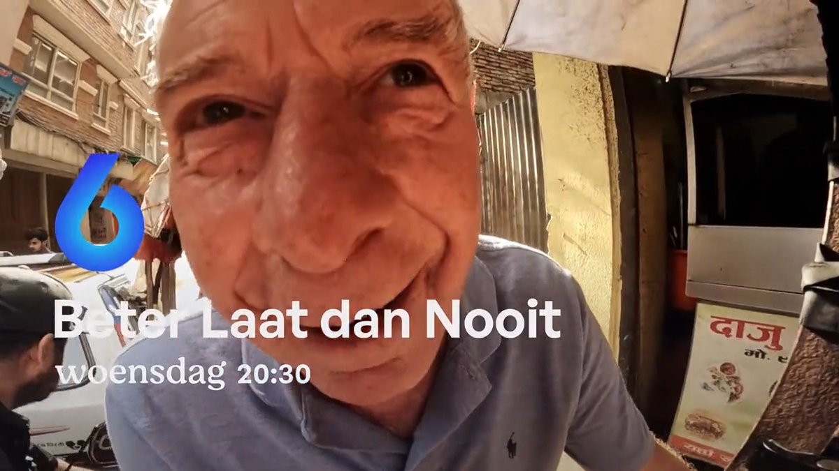 Frits kan gewoon beter niet meer achter het stuur, want ook in de aflevering van woensdag rijdt hij WEER schade! 😂😂 Beter Laat dan Nooit zie je woensdag om 20.30.