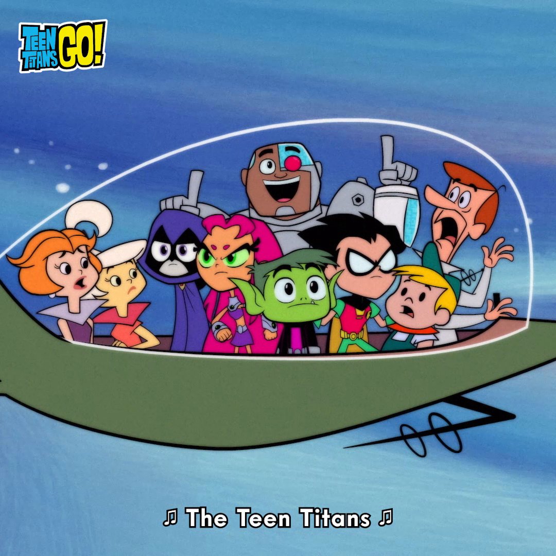 The Titans take a trip inside our iconic show intros 🦇🦸 NEW Teen Titans Go! premieres 9/30 at 9:30a on Cartoon Network! #CartoonNetwork #TeenTitansGo #TeenTitans #BatmanAnimatedSeries #batman #batmobile #TheFlintstones #TheJetsons #ScoobyDoo