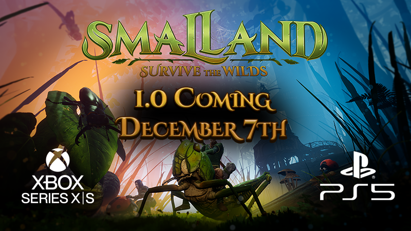 Survival of the smallest 🐝 To celebrate the upcoming 1.0 release of Smalland, we are giving away a Steam key for the game. ⛏️ Follow us 🪓 Retweet 🔨 Tag a friend to increase your chances of winning The winner will be announced on October 1st.
