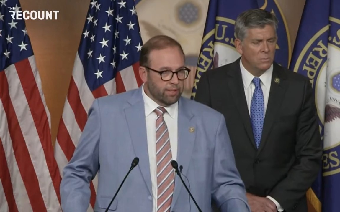 NBC’s Ryan Nobles presses Rep. Jason Smith (R-MO), a top Biden impeachment investigator, about his accusations and evidence. Rep. Smith, unable to provide direct answers, tells Nobles: “Apparently, you’ll never believe us.”
