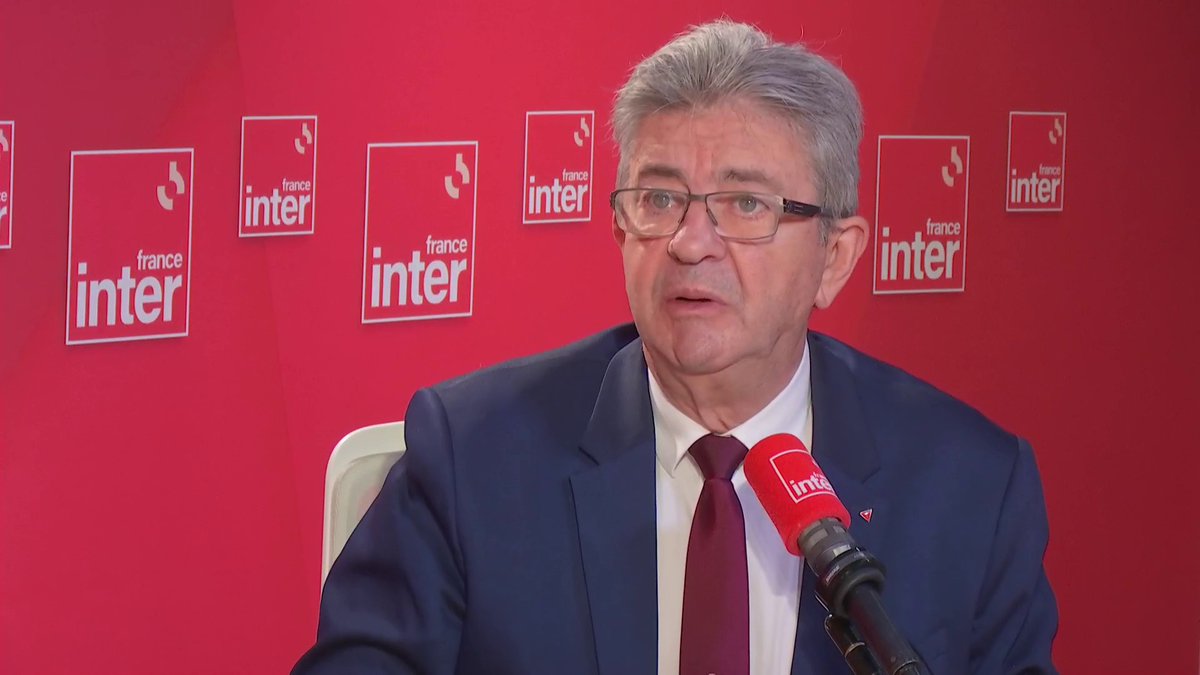 .Jean-Luc Mélenchon : "Il a fallu 390.000 ans pour arriver au premier milliard [d'humains sur Terre], puis 100 ans pour le deuxième, et nous sommes aujourd'hui huit milliards" #le710Inter