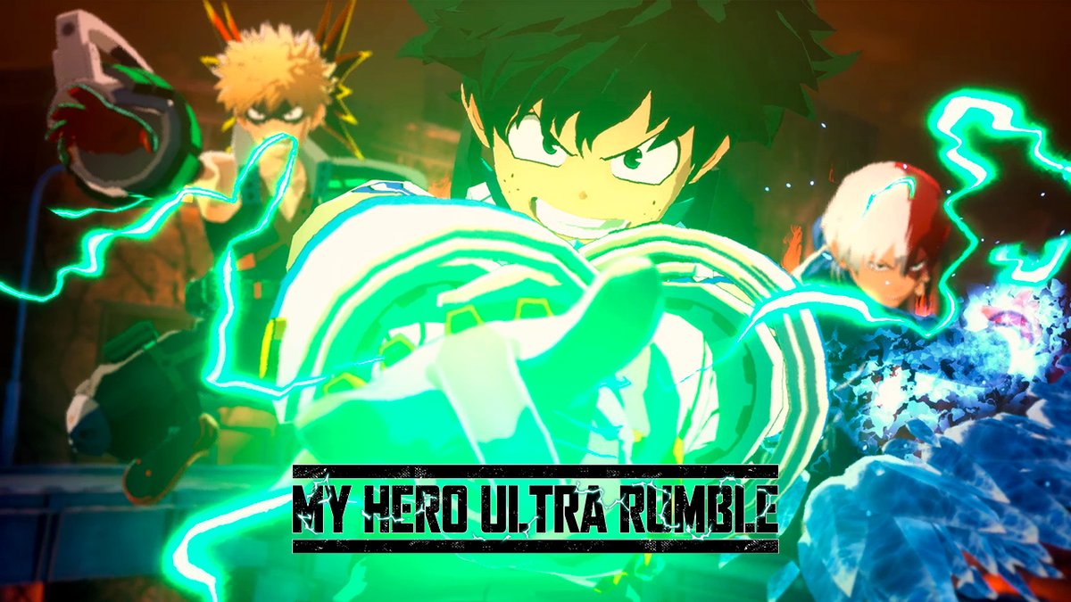 Get ready to become the top squad in an 8-team FREE-TO-PLAY battle royale! 💥MY HERO ULTRA RUMBLE is here! 💥 Play for FREE today on Xbox, PlayStation, and Nintendo Switch: