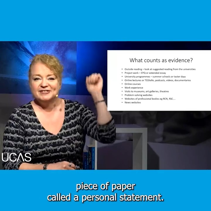 'Your personal statement should be bursting with evidence!' Personal statement expert Jane, shares exactly what evidence you should be including in your personal statement and how to get it. Watch the full episode on the UCAS Hub👉 #PersonalStatementWeek