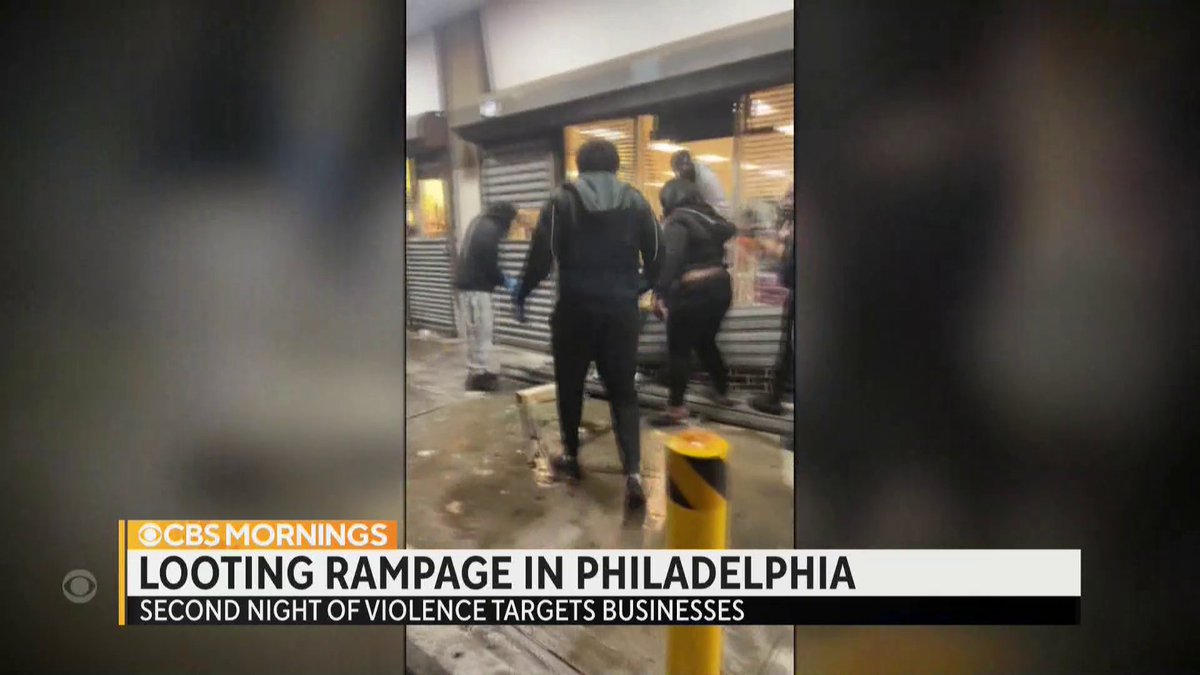 Police have made 52 arrests so far, after a second straight night of looting in Philadelphia. Stores throughout the city were ransacked — and some of the robberies were livestreamed online.