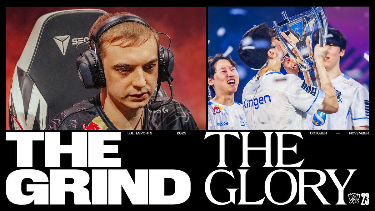 There’s no glory without the grind. Watch the #Worlds2023 cinematic trailer now.