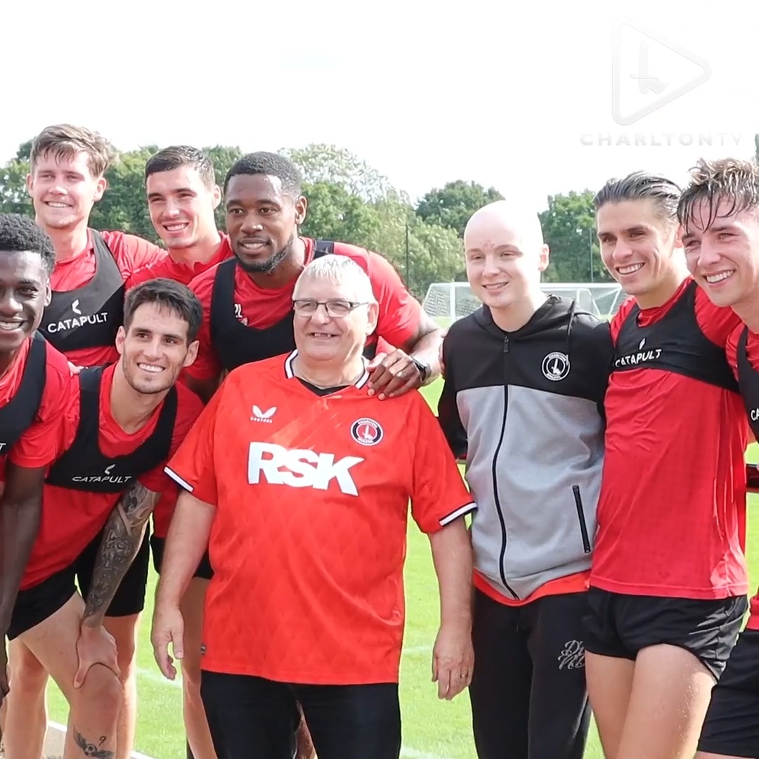 A special day at Sparrows Lane ❤️ Stay strong, Tyler! 💪 #cafc