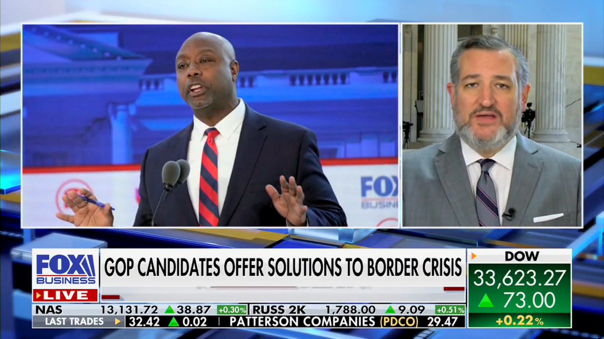 Sen. Ted Cruz: “What has caused this crisis is we have a president in Joe Biden who refuses to follow the law. Who utterly defies the law … that is what caused this border crisis.”