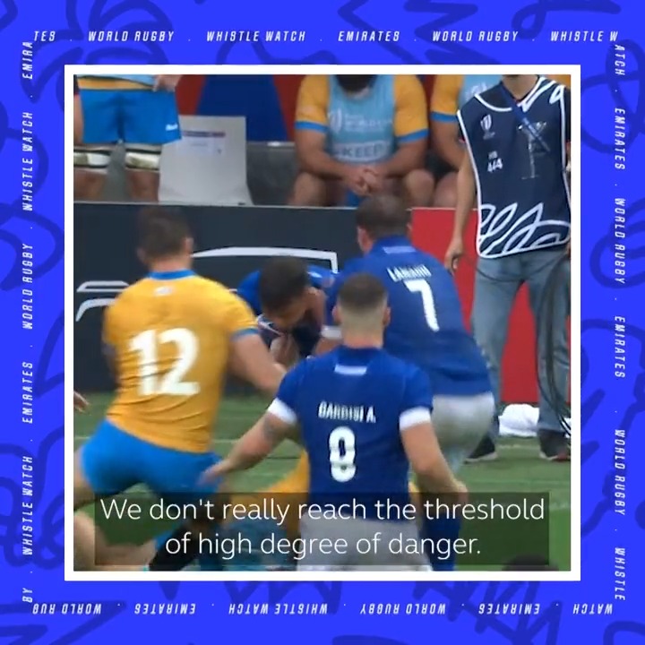 What did you think of this yellow card? 🤔 Nigel Owens gives his opinion, and reviews the third week of #RWC2023 #WhistleWatch | Emirates