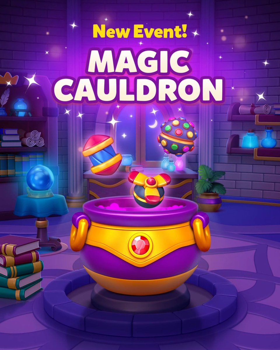 Are you in your ✨E L I X I R✨ era? Because @royalmatch’s Magic Cauldron event is HERE. Pick your poison and win rewards here: - #royalmatch