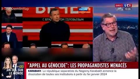 #Russie - Peut-on juger les propagandistes russes ?: “Ceux qui massacrent des êtres humains sont responsables mais ceux qui incitent à massacrer des êtres humains sont aussi responsables. Ça pose la question de la responsabilité des intellectuels et des journalistes.” Jean Quatremer