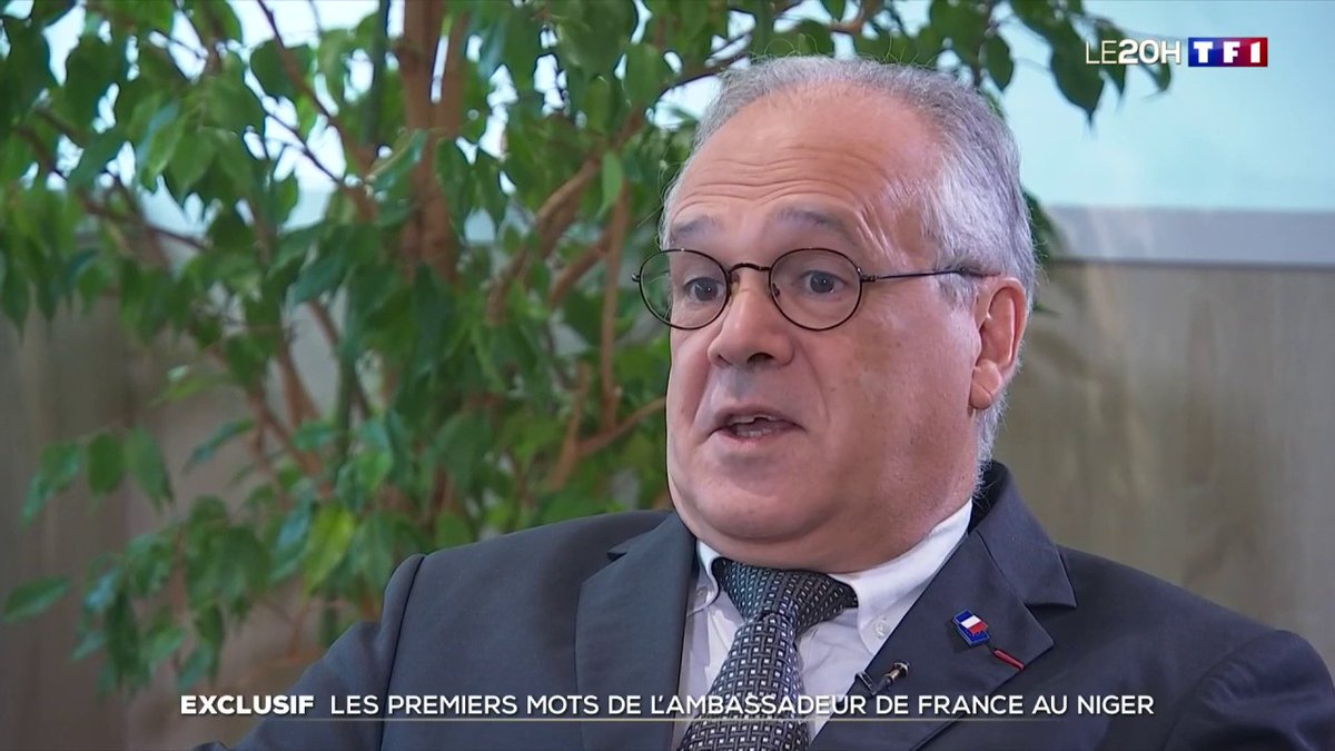 🗣️ "L'objectif était de me faire craquer" 👉 L'ambassadeur de France au Niger a réservé au 20H de TF1 ce jeudi son premier témoignage depuis son retour en France.