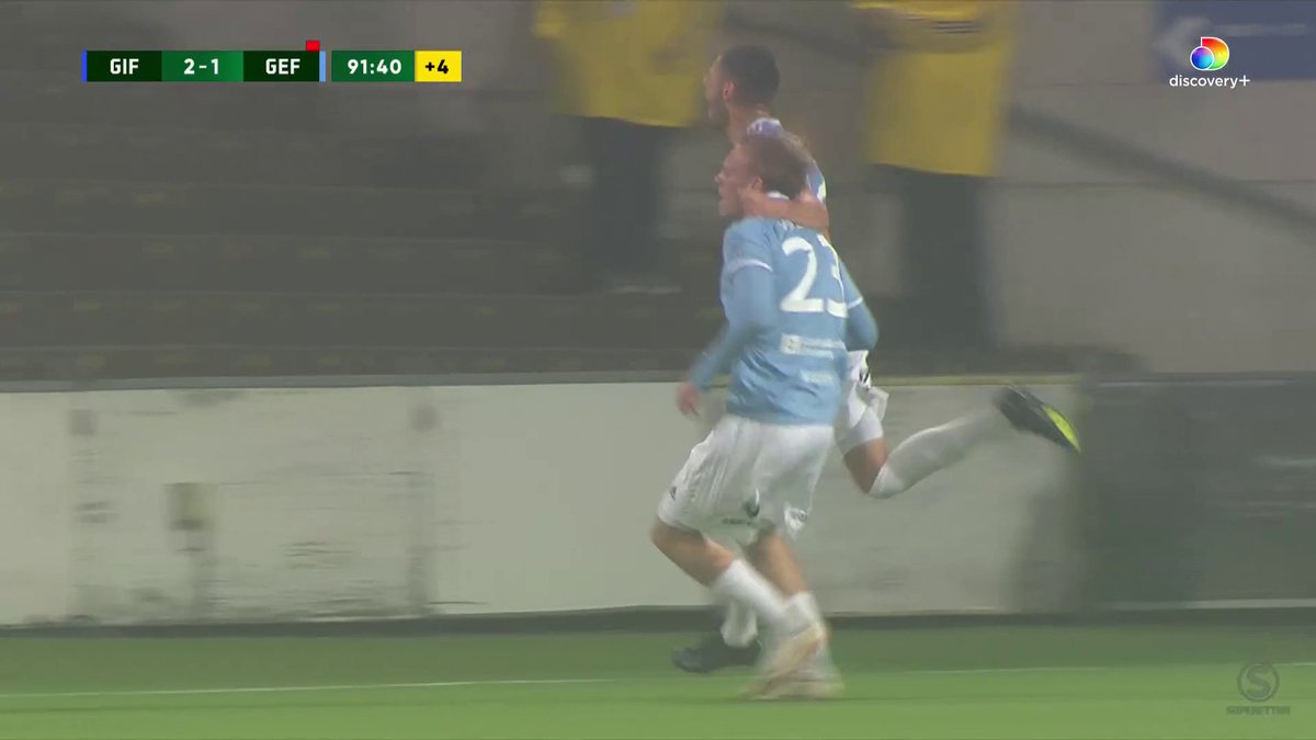 VILKET MÅL! 🤯 Oskar Karlsson smäller dit 2-2 i den 92:e matchminuten för Gefle IF borta mot GIF Sundsvall. Se matchen på