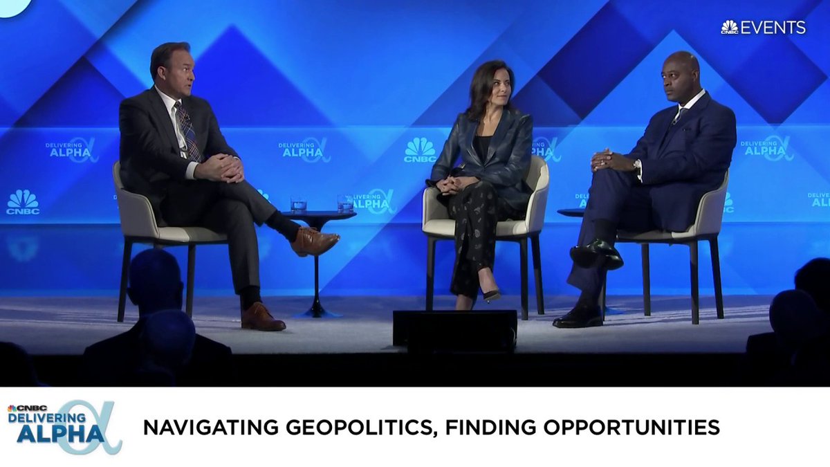 "80 to 90% of the critical minerals that are refined around the world are refined by China ... Copper, gallium, cobalt. China is in control of many of those critical minerals," said Lazard President Raymond McGuire at #DeliveringAlpha.