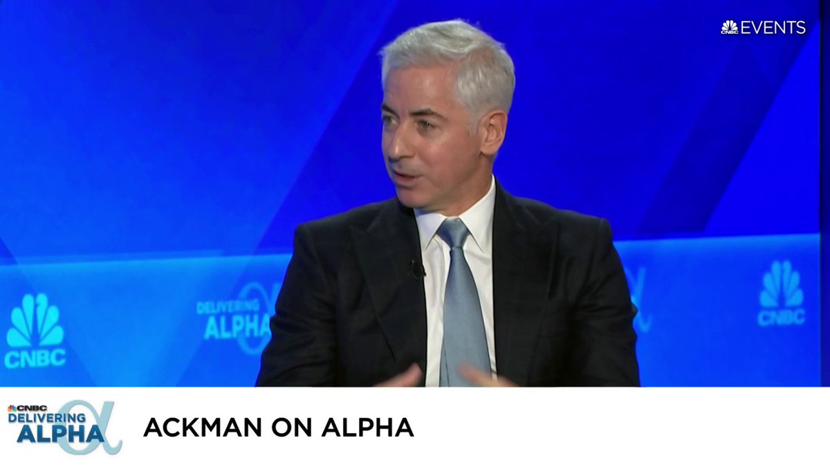 "I'm very bullish on Ukraine post-war," said Pershing Square CEO Bill Ackman at #DeliveringAlpha, when asked about his recent meeting with Ukrainian President Volodymyr Zelenskyy.