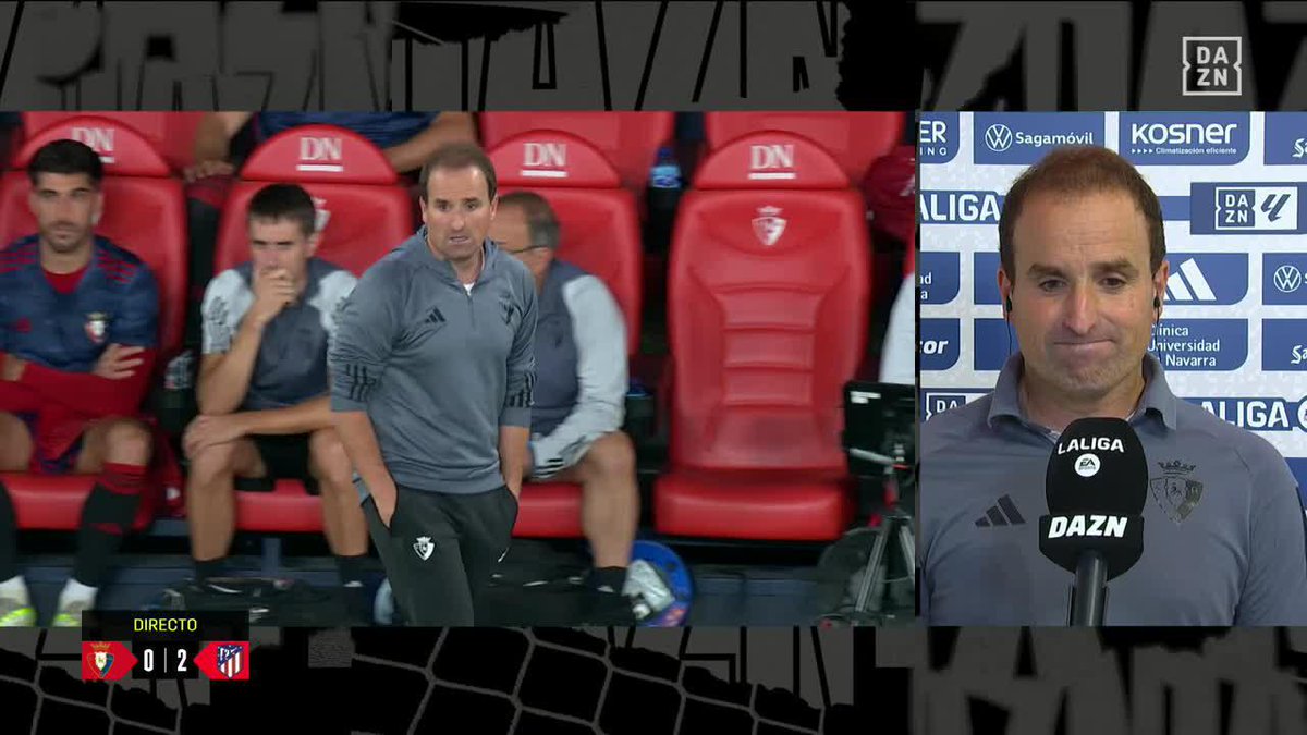 "Le he dicho que no es nada con las manos en los bolsillos. Nos han quitado la libertad de expresión" 🔊 Jagoba Arrasate habla de su expulsión tras el gol anulado a C. A. OSASUNA #LALIGAenDAZN ⚽