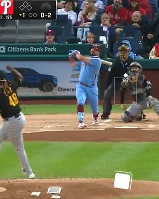 Kyle Schwarber goes 2nd deck to lead things off! (MLB x Evan Williams Bourbon)