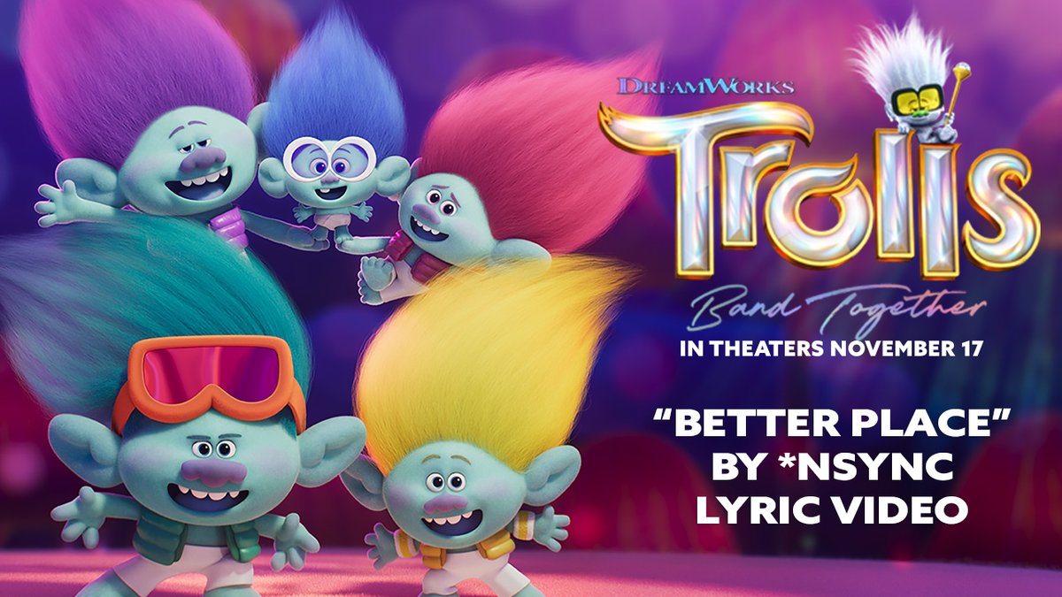 📣📣 THIS IS NOT A DRILL 📣📣 “Better Place” by *NSYNC is OUT NOW! 🎶 Cue up that sweet, sweeeet symphony, and get those lyrics down now: