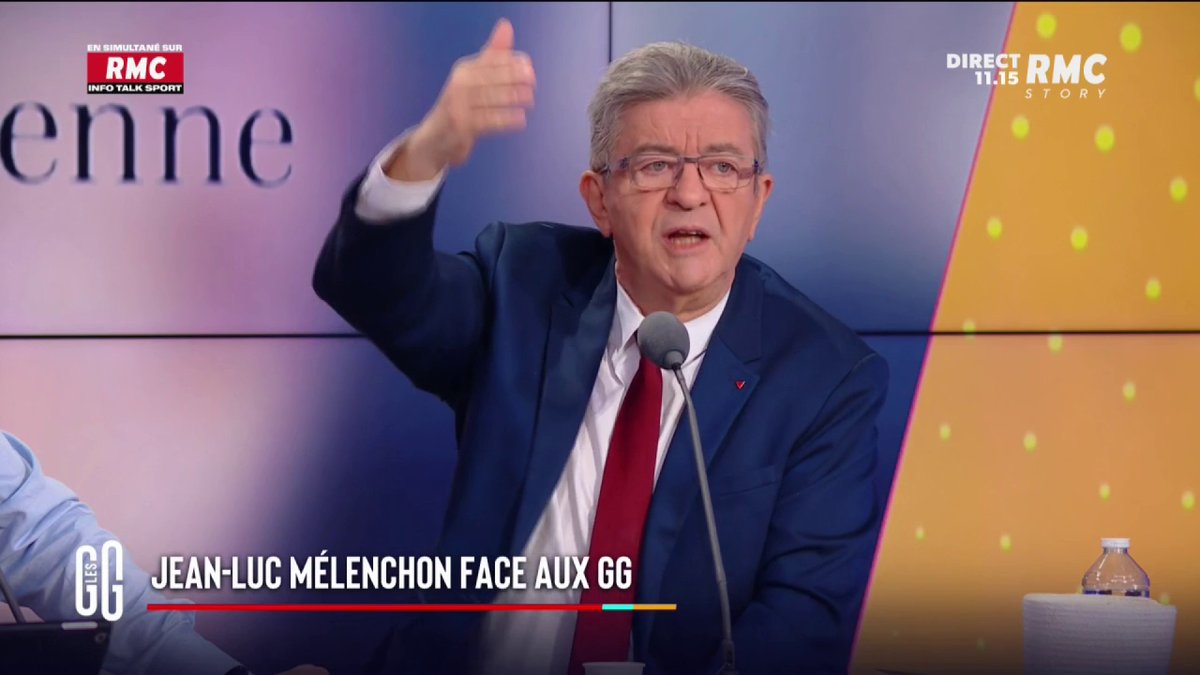 🔴 Jean-Luc Mélenchon FACE AUX GG : 📢 Jean-Luc Mélenchon : "Dans la mer, il y a 366 fois ce dont on a besoin à terre ! C'est si compliqué de faire de l'électricité avec le mouvement de la houle ?" #GGRMC