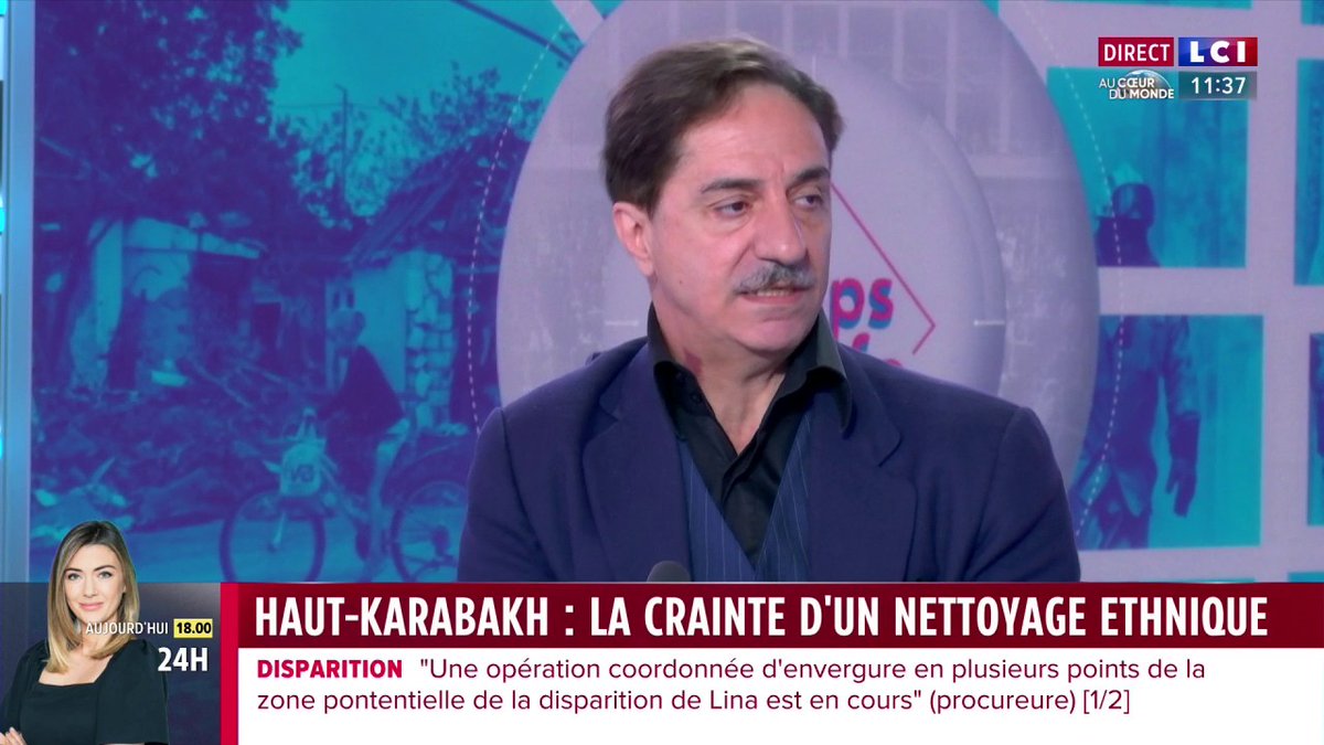 🗣️ "Cela me déchire le coeur et l'âme" Le comédien Simon Abkarian réagit à l'exode des Arméniens du Haut-Karabakh.
