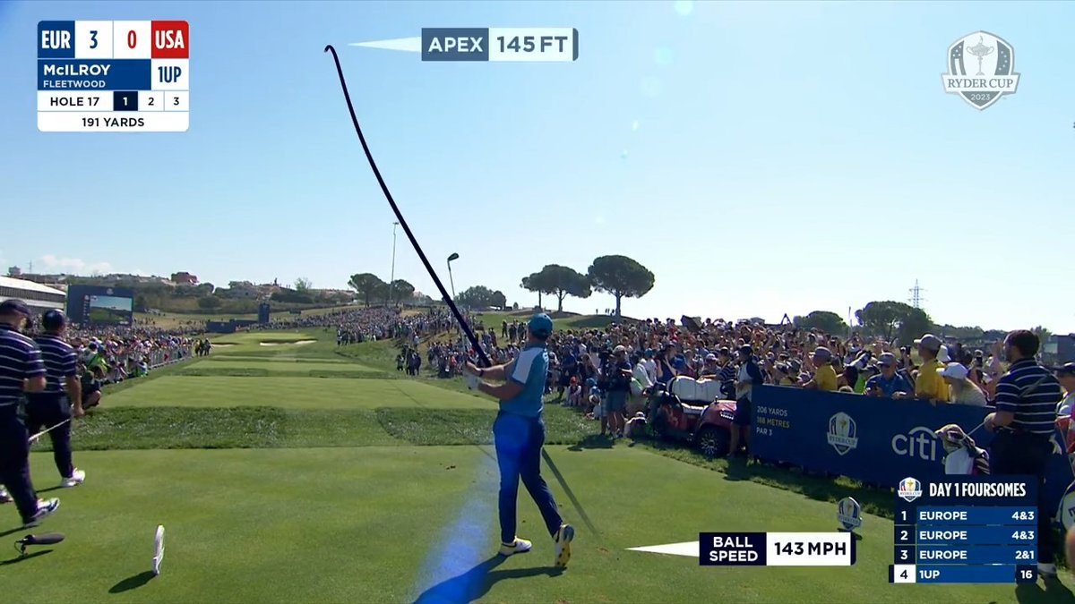 RORY MCILROY, TAKE A BOW! 🎯 #TeamEurope | #RyderCup