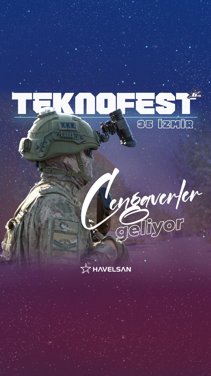 Dünyanın en iyi askeri, en iyi teknolojilere layıktır. Cengaverler geliyor.🔥 #HAVELSAN #CENGAVER #TEKNOFEST2023