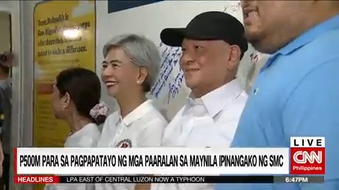 Inilunsad ng isang conglomerate ang ikaapat nitong community center sa Smokey Mountain sa Tondo, Manila. Layon nitong tulungan ang mga tao roon na mangarap at magkaroon ng mas magandang buhay. Ang detalye hatid ng aming senior correspondent Lois Calderon.
