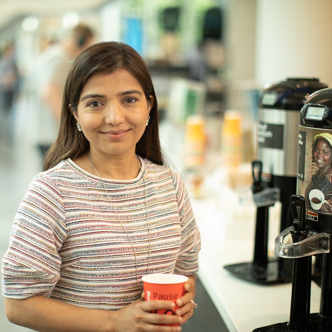 We pour our values into everything we do, right down to a cup of coffee. The coffee in our pantries comes from our partner Sustainable Growers — a program helping to advance women farmers across Africa. Learn more in our Annual Report. #NationalCoffeeDay