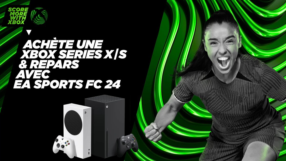 Marquez avant même de mettre les pieds sur le terrain ✨ Achète une Xbox Series X|S et obtiens EA Sports FC 24 inclus ⚽️ #ScoreMoreWithXbox