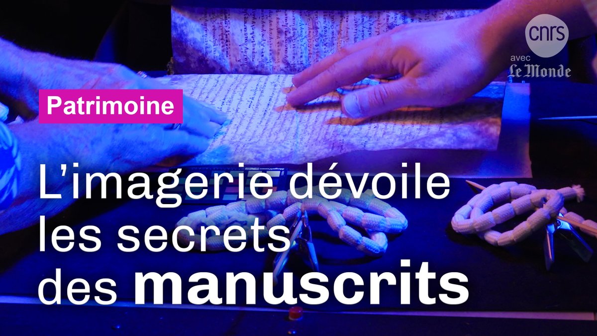 📜 Dans ce reportage avec Le Monde, une campagne de numérisation de manuscrits de La Bibliothèque nationale de France est menée grâce à l'imagerie multispectrale. Cette technique permet de révéler des textes anciens de palimpsestes, illisibles à l’œil nu 👁️, sans les endommager. ➡️