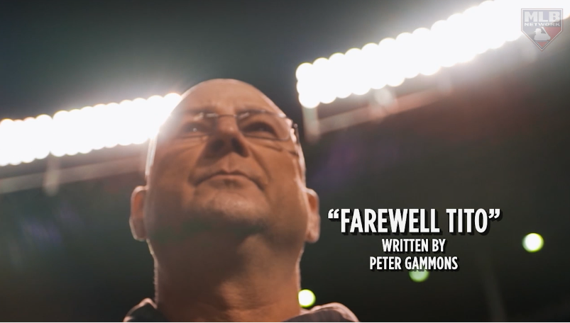 A baseball lifer. Farewell, Tito ❤️ 🖊️ Peter Gammons 🎙️ Mark DeRosa
