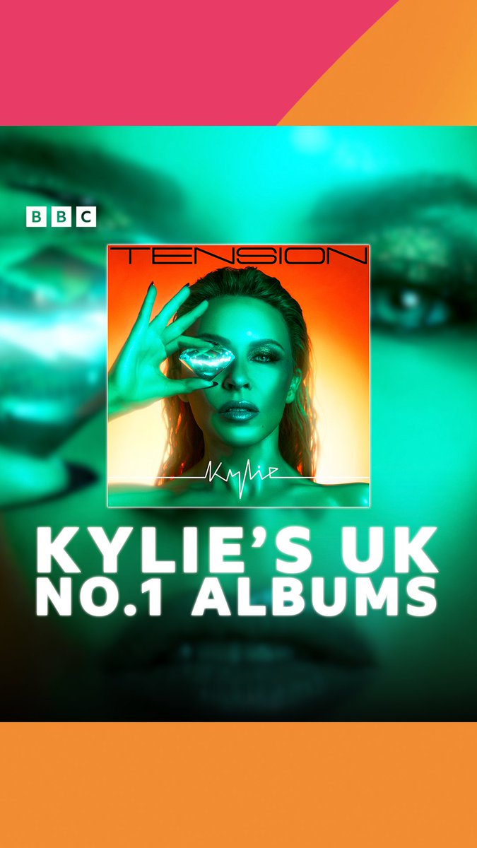 🎉 Congratulations to Kylie Minogue 👏 Tension becomes Kylie's 9th UK No.1 album! 🧡