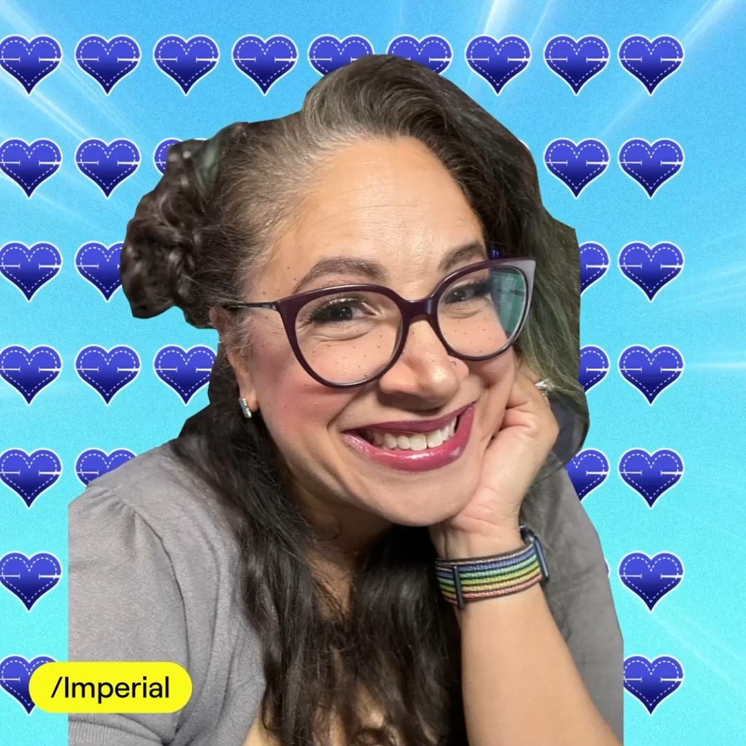 Join the sewing Empire with new Twitch Ambassador Imperial - @imperial.bsky.social! They've even got cookies! 🍪