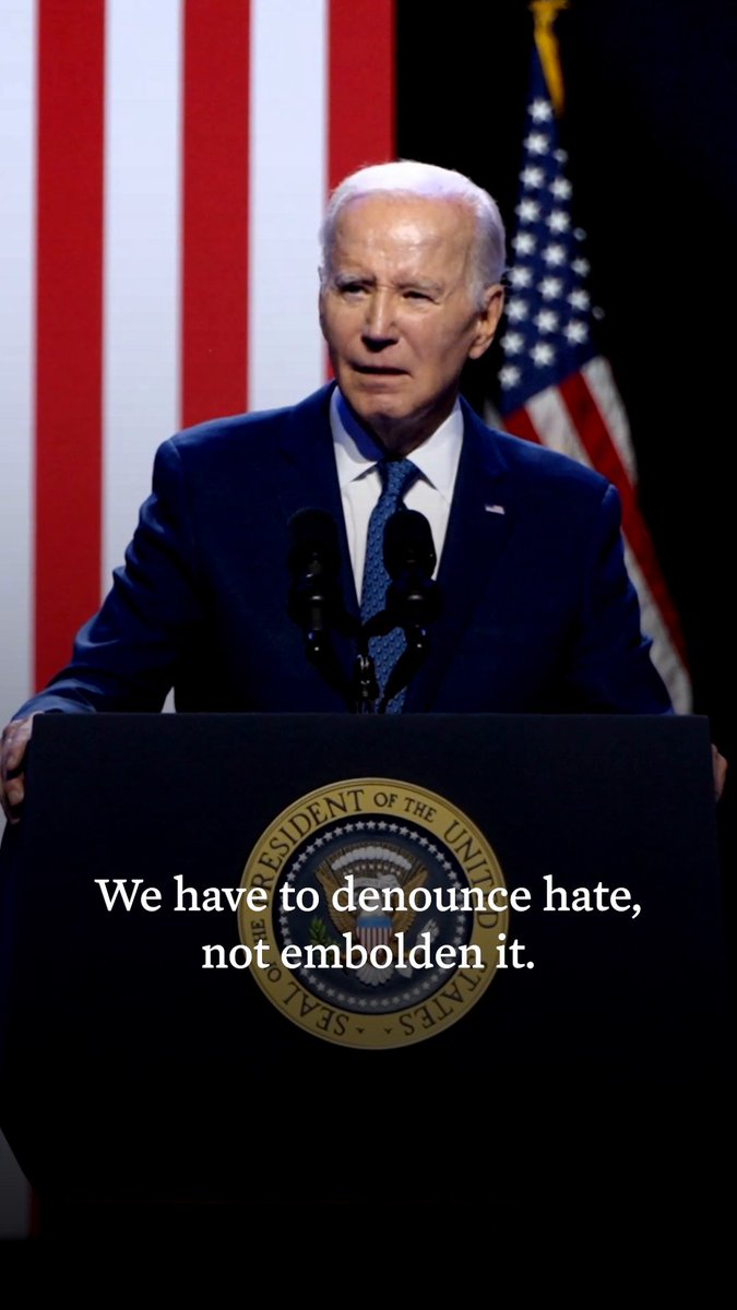 I believe the office of the presidency is about uniting our nation and upholding a duty to care for all Americans.