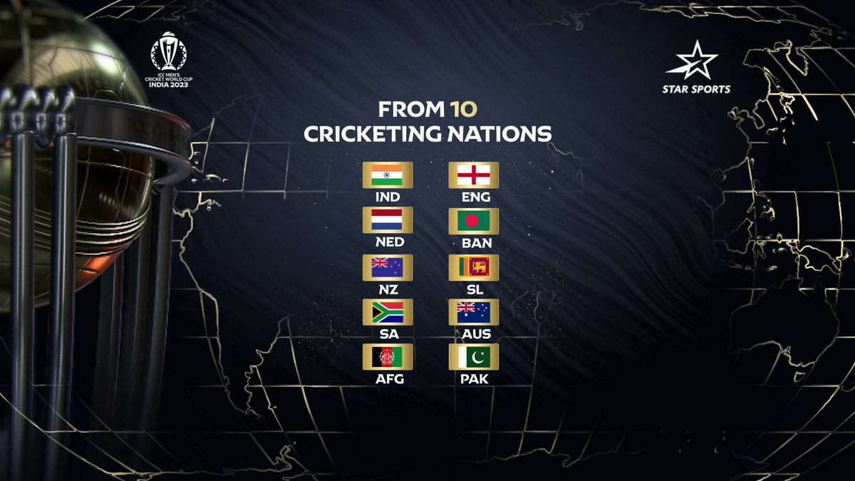 When 120+ iconic voices come together to narrate the story of the #GreatestGlory, you know that this #WorldCupOnStar will be the BIGGEST and BEST ever. Don't miss #CWC2023 on Star Sports Network