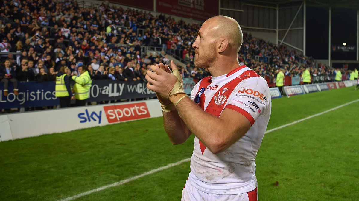 𝗟𝗲𝗴𝗲𝗻𝗱 🐐 James Roby in the words of his teammates. Once a Saint, always a Saint ♥ #COYS | #HistoryInTheMaking