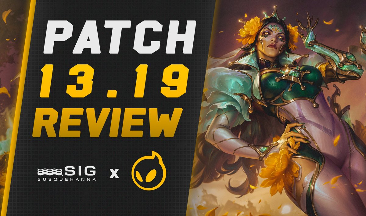 Get the Pros breakdown of 13.19 in our latest Patch Notes Review! Reply with your favorite change for a chance to win a Digi Plush 🗒️ Presented by SIG and DSG eXyu 🐵