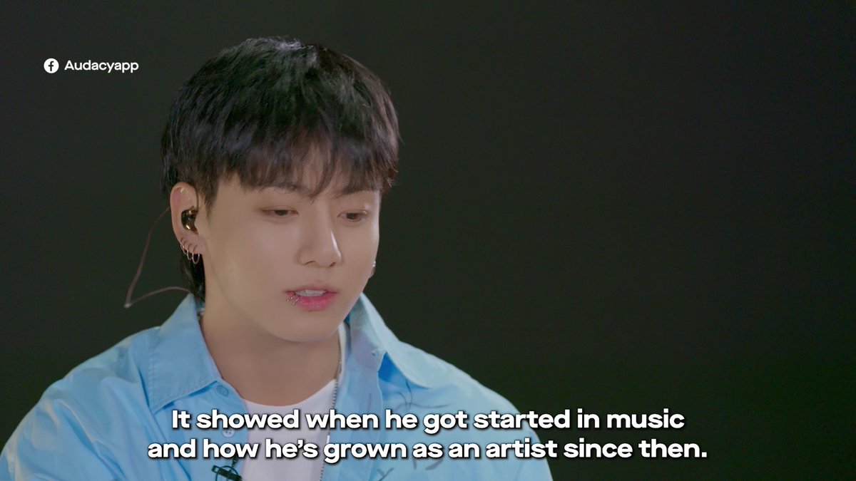 .BTS_official's Jung Kook shared the moment he became a fan of Jack Harlow during #AudacyCheckIn, hosted by julia 💜 Check out more: