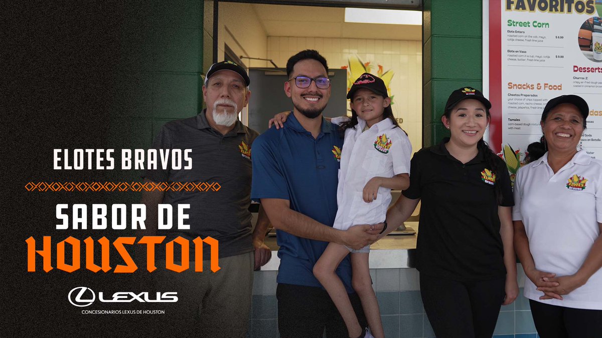 As we look to celebrate Hispanic Heritage Night tomorrow, we're highlighting one of our local stadium vendors, Elotes Bravos! Enjoy Elote Bravos at Shell Energy Stadium 🌽 #HoldItDown