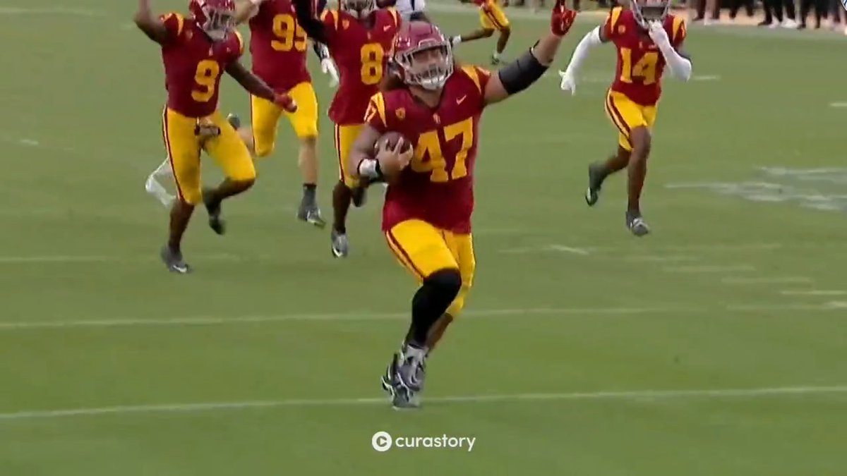 .USC Football ✌️ is back in action and we’re ready to see some highlights! USC and the Pac-12 are partnering with Curastory and Infinite Athlete to allow student-athletes to monetize their in-game highlights. Head to the link in Curastory’s bio to see your favorite Trojans!