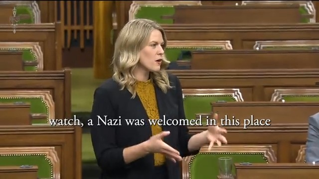 When it came to light that a Nazi was honoured in the House of Commons, the PM needed to be a statesman & take full responsibility. Instead, he hid cowardly for 5 days! Today I invited him to step up & apologize.
