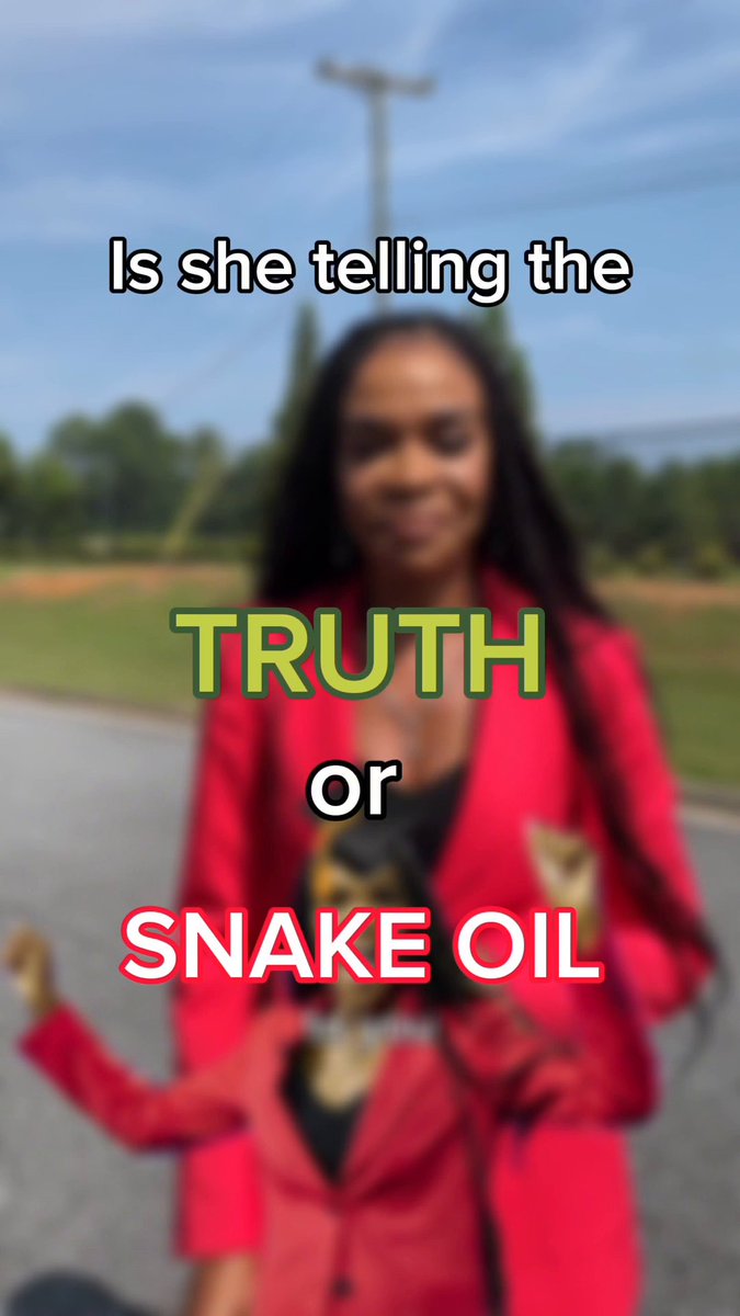 Dr. Williams does have a nice ring to it... 🤔 Wait until the end to see if Michelle Williams telling the truth or selling us #SnakeOil 🐍