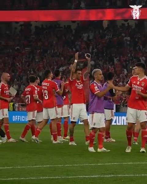 🎶 𝙀 𝙊 𝘽𝙀𝙉𝙁𝙄𝘾𝘼 𝙂𝘼𝙉𝙃𝙊𝙐!!!! ❤️⚪ #SLBFCP