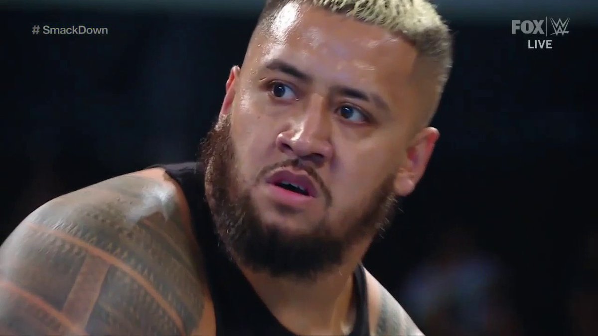 That reaction for LA Knight returning to make the save for John Cena 🔥🔥🔥 #SmackDown