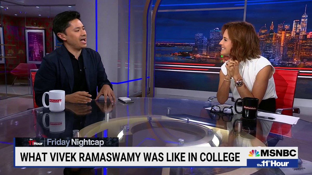 “The dude has been ridiculous for 20 years.” Pablo Torre 👀 shares an anecdote of former classmate - now GOP candidate for President - Vivek Ramaswamy.